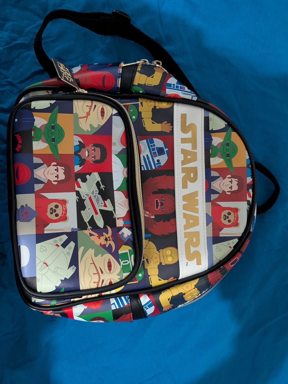 Star Wars Colorblock Character Print Mini Backpack - Black, Red, Green, Blue